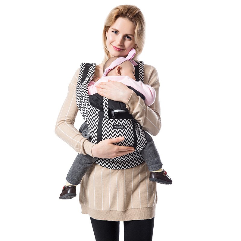 Ergonomiske bærestole rygsække 5-36 måneder bærbar baby slynge wrap bomuld spædbarn nyfødt baby bærende bælte til mor far