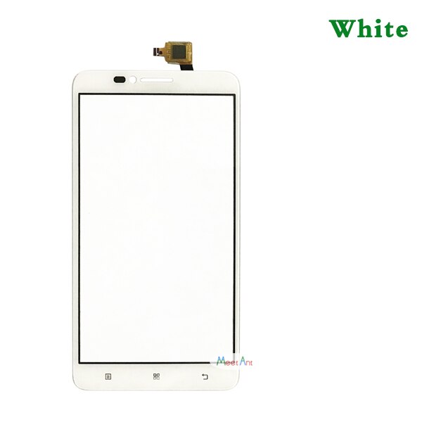 Remplacement 5.5 "pour Lenovo A816 écran tactile numériseur capteur extérieur verre lentille panneau: white No Tool