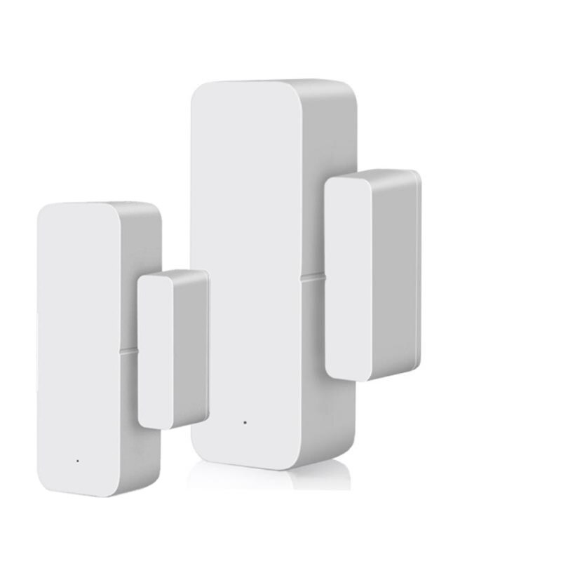 Tuya Smart WiFi Door Sensor Door Open / Closed Detectors Magnetic Switch Window Sensor Home Alert Security Alarm Alexa Google: 2pcs