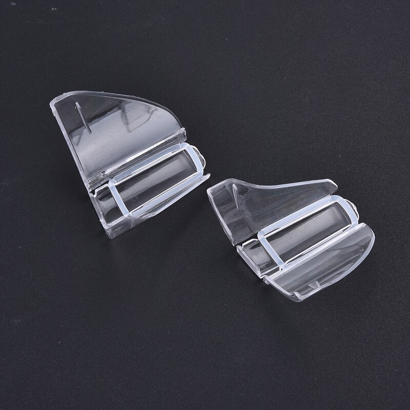 Cubiertas protectoras para gafas de seguridad, protectores laterales de poliuretano TPU, Protector lateral de solapa transparente, 1 par