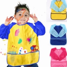 Bakken Eten Schorten Zakken Voor Kwast Tool Kids Waterdicht Art Craft Schort Kiel Voor Kinderen Diy Schilderij Tekening