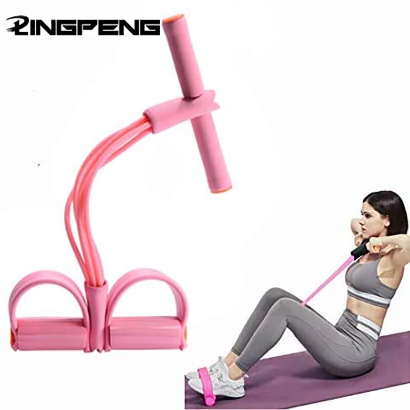4 Resistance Band Fitness Elastische Pull Touw Exerciser Abdominale Home Gym Oefening Fitness Fitness Band Elastische Band