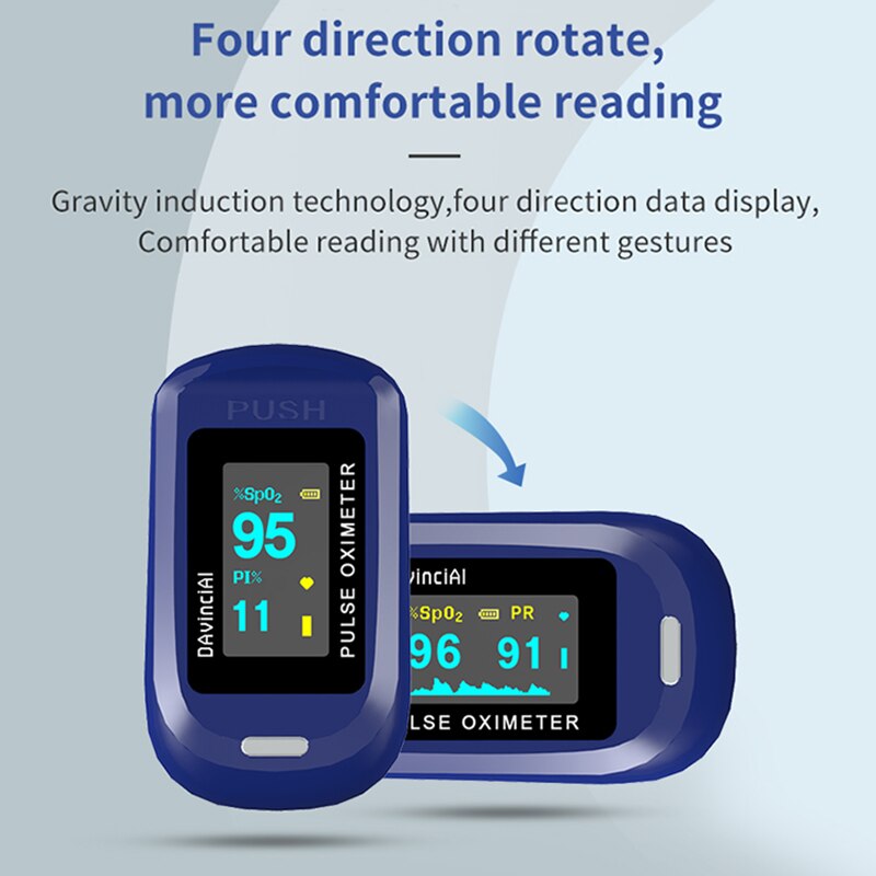 Portable Digital Pulse Oximeter LED display blood oxygen Heart Rate Monitor SpO2 Health Monitors Finger oximeter