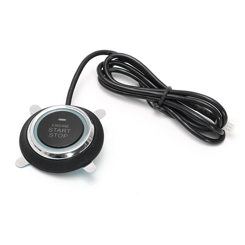 12V Auto Alarm Een Start Stop Knop Motor Drukknop Rfid Lock Contactslot Keyless Entry Starter Antidiefstal systeem
