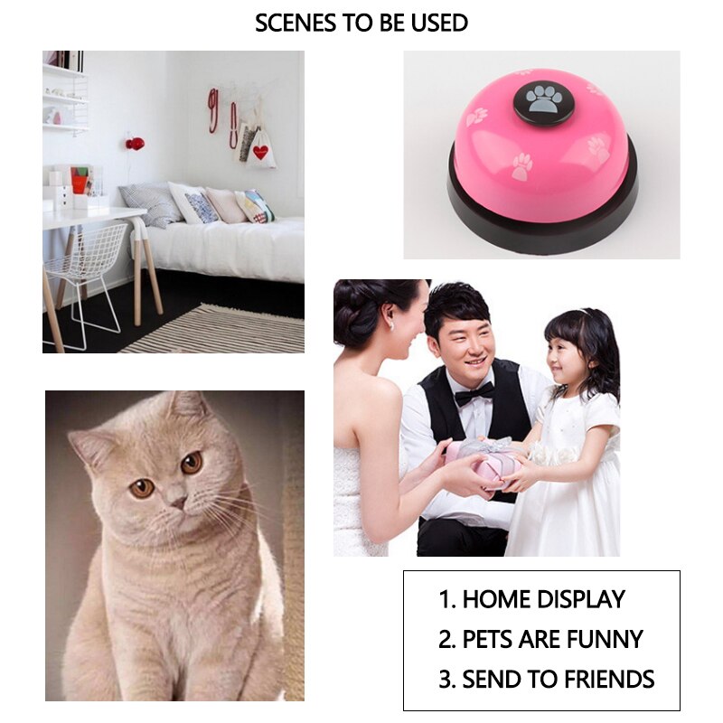 Huisdier Bel Hond Deurbel Hond Katten Training Artikelen Voor Honden Kat Speelgoed Voeden Herinnering Huisdier Zindelijkheidstraining Bell Кликер Для собак