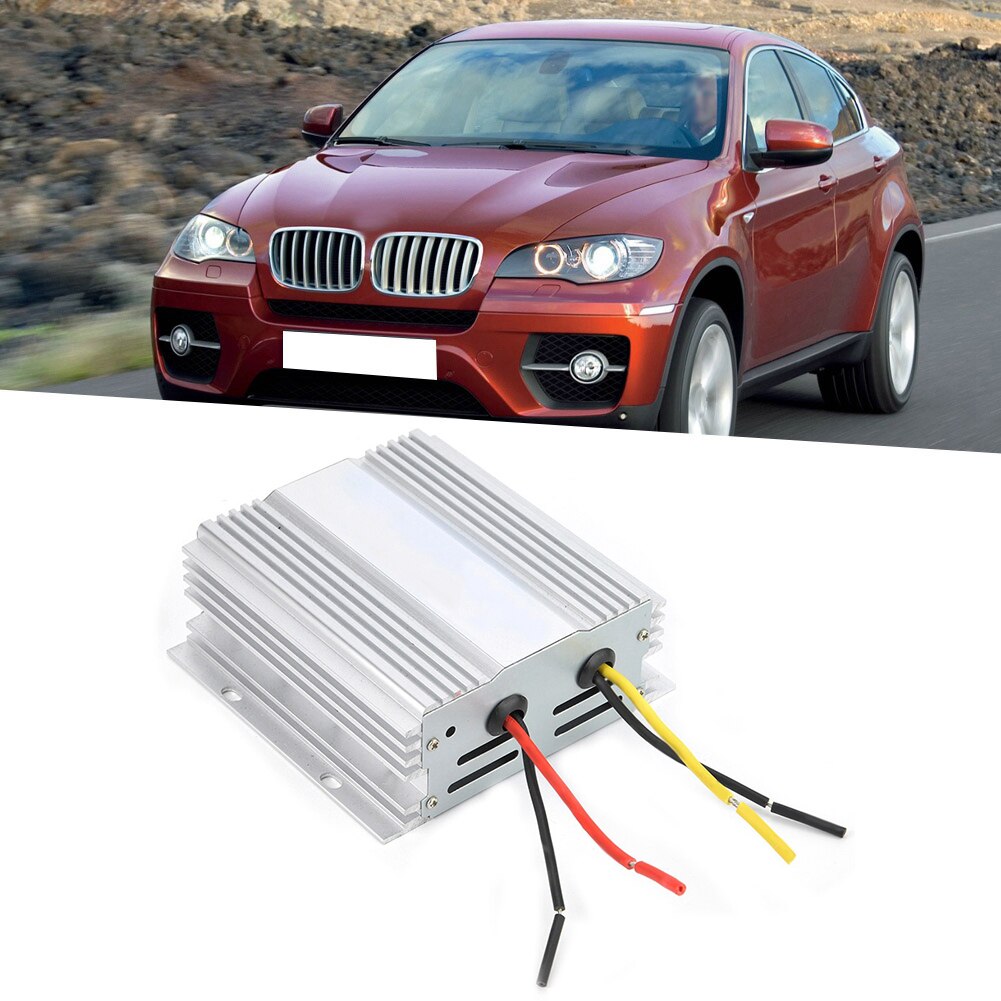 15a tehomuunnin invertteri sovitin  dc 12v to 24v jännitemuunnin alumiiniseoksesta kuori tehostettavat muuntimet invertteri