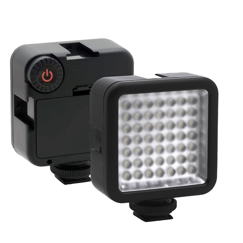 Heldere Led Video Licht 49 Led Camera Verlichting Dimbare Draagbare Camera Light Panel Voor Canon,Nikon, sony En Andere Dslr Camera 'S