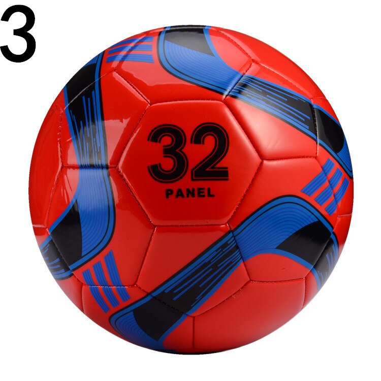 Märke a ++ standard fotboll boll pu fotboll bollar träningsbollar officiell storlek 3/ storlek 4/ storlek 5 fotboll: Röd 3