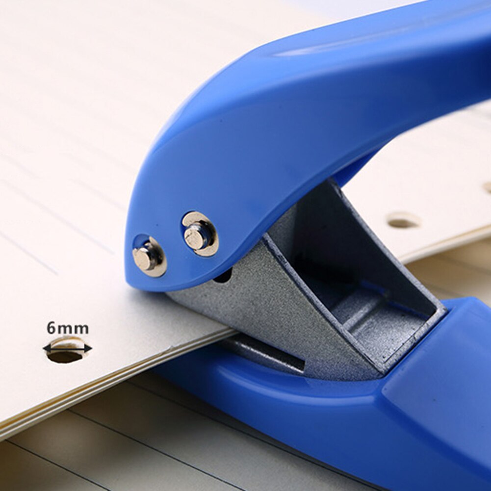 Mini Single Hole Puncher Printing Paper Scrapbook Punch Tags Cards Craft DIY Punch Cutter Tool School Office Hole Punch