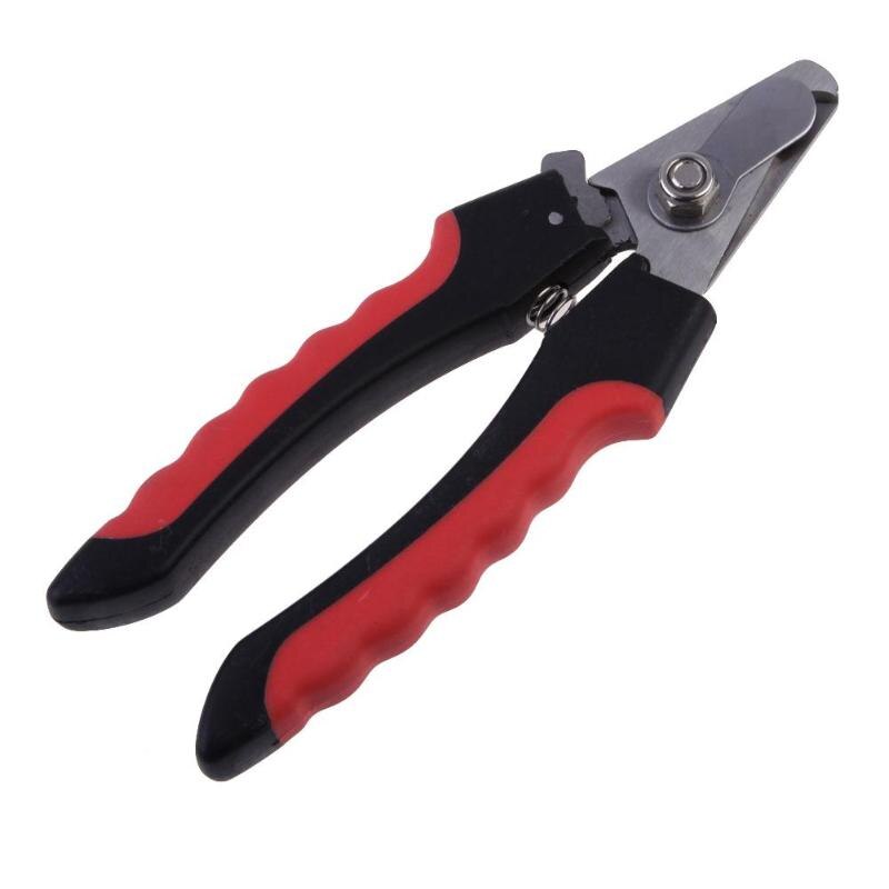 Professionele Hond Nagelknipper Cutter Rvs Grooming Schaar Clippers Voor Dieren Katten Met Lock Maat S M