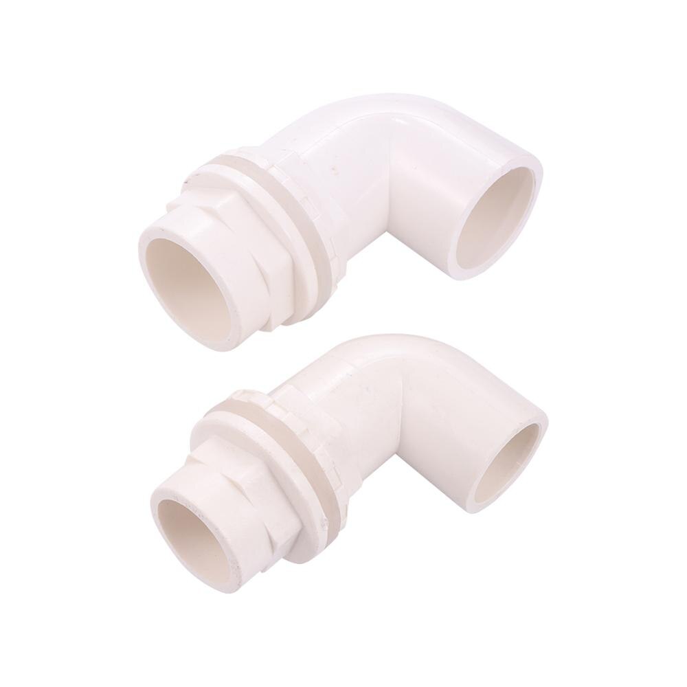 ID 20/25/32mm 90 ° Gomito PVC Connettore Acqua di Irrigazione Giardino della Fattoria di Alimentazione Comune Serbatoio di Acqua acquario Sistema di Drenaggio Tubo di Strumento