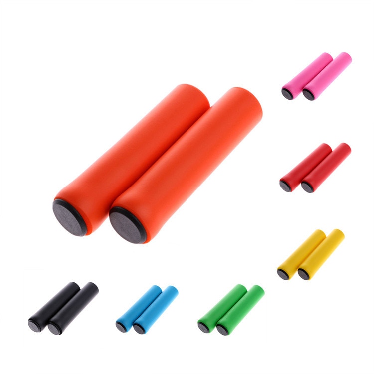 Soft Foam Silicone Sponge Bicycle Handlebar Gear Grip Mtb Bike Bmx High Density Ultralight Handle bar Anti-skid Bike Parts