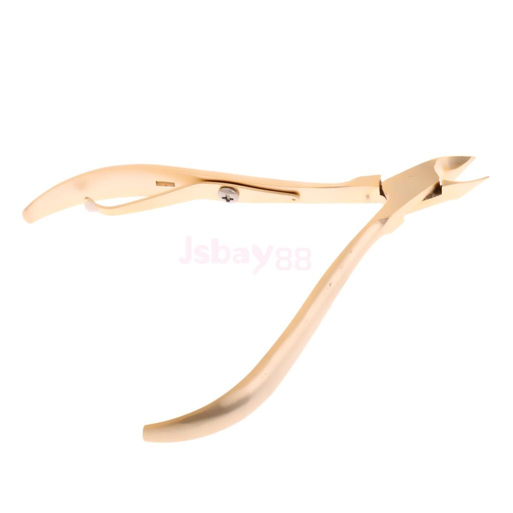 Stainless Steel Manicure Pedicure Finger Toe Nail Cuticle Clipper Cutter Pliers Clamp Nipper Portable Size