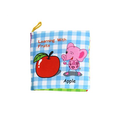 Baby Cloth Teether Book Toy Infant Educational Baby Rattles Mobiles Sensory Toys for Newborn baby 0-12 Months Baby Knuffel