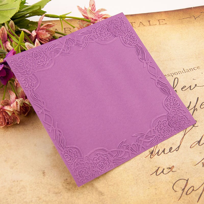 KLJUYP Frame Plastic Embossing Folders for DIY Scrapbooking Paper Craft/Card Making Decoration Supplies