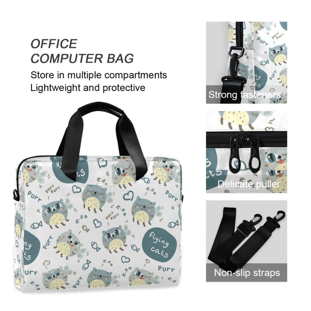 Bolsa para ordenador portátil de 12 ", 14", ", a prueba de golpes para mujer y hombre, funda para MacBook Air Pro 15,6, maletín para perros, , 13,3