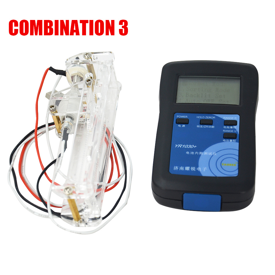 YR1030 Lithium Battery Internal Resistance Tester 0~45V 18650 Nickel Hydride Lead Acid Alkaline Battery Tester Combination 3