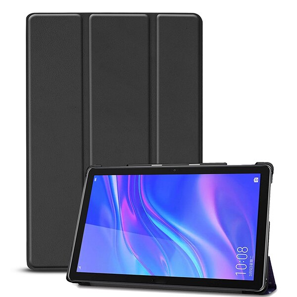 Case for Huawei Mediapad M6 10.8 Tablet Case for Huawei 10.8 PRO SCM-AL09/W09 Folio Stand Sleep Cover Shockproof Shell: Black