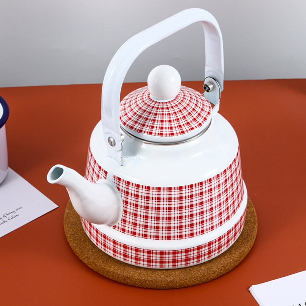 Emaille Thee Pot Praktische Waterkoker Verdikte Waterketel Water Kokend Ketel
