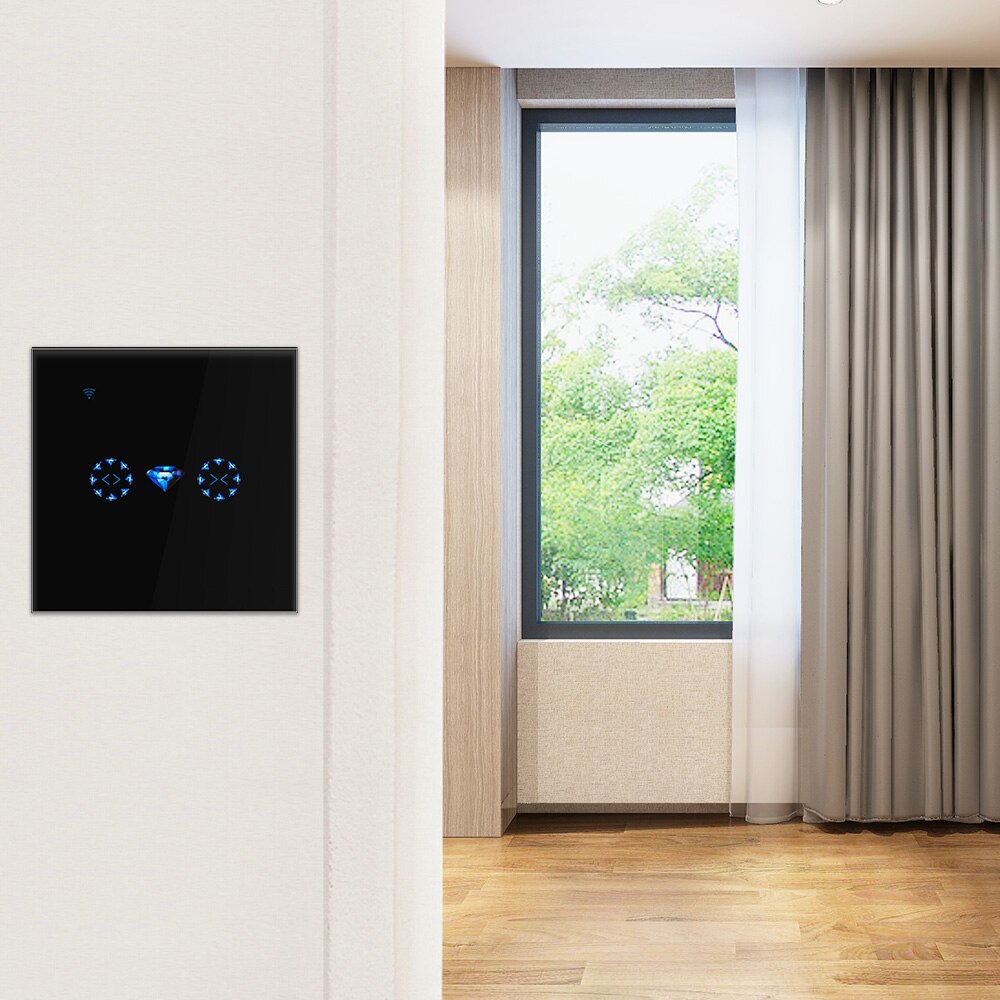 WiFi Electrical Alexa Echo AC110 To 250V For Mechanical Blinds Switch Touch APP Voice Control By Alexa Echo Limit Blinds Motor