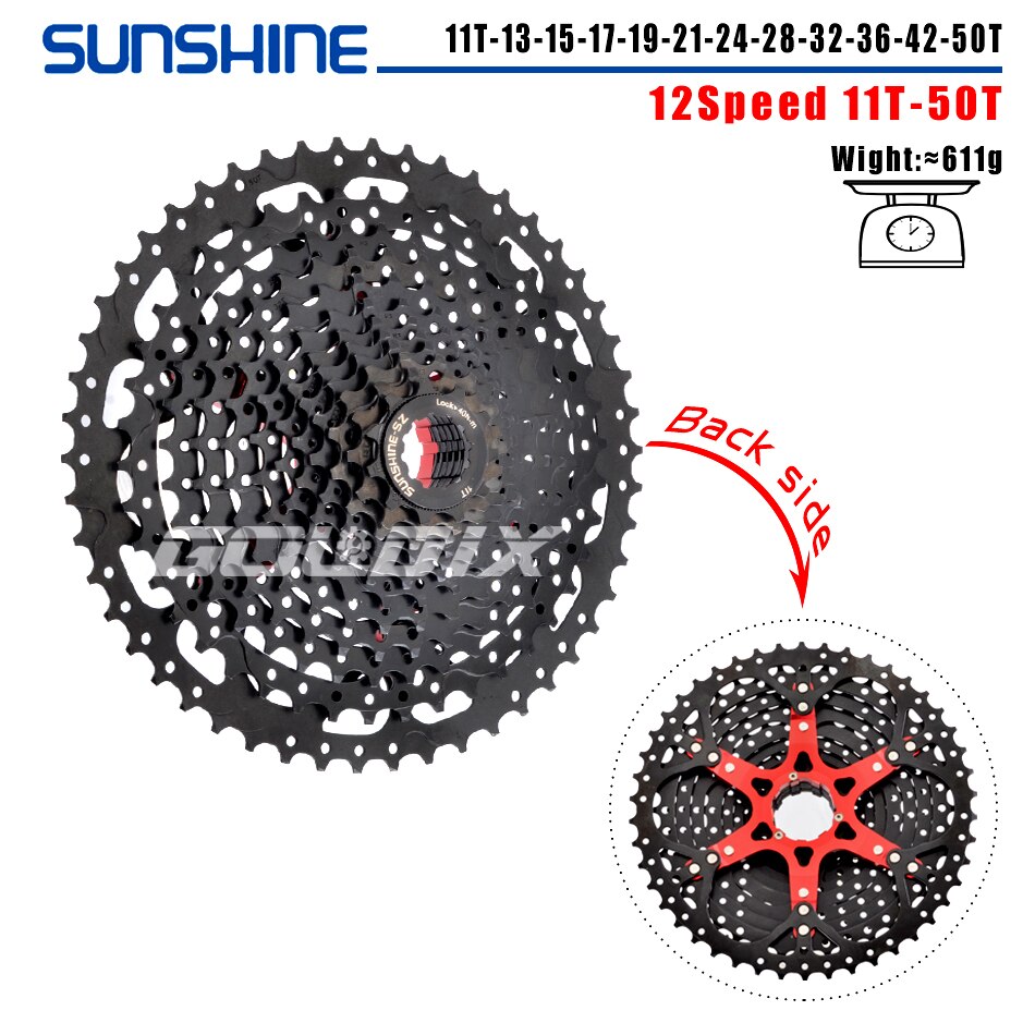 Sonnenschein schwarz fahrrad freilauf mtb fahrrad kassette k7 8/9/10/geschwindigkeit hg struktur spezifikation für shimano sram: Rosa