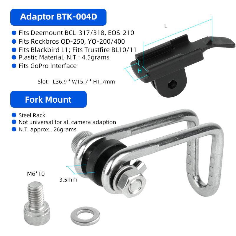 Bicycle Front Light Holder – Grandado