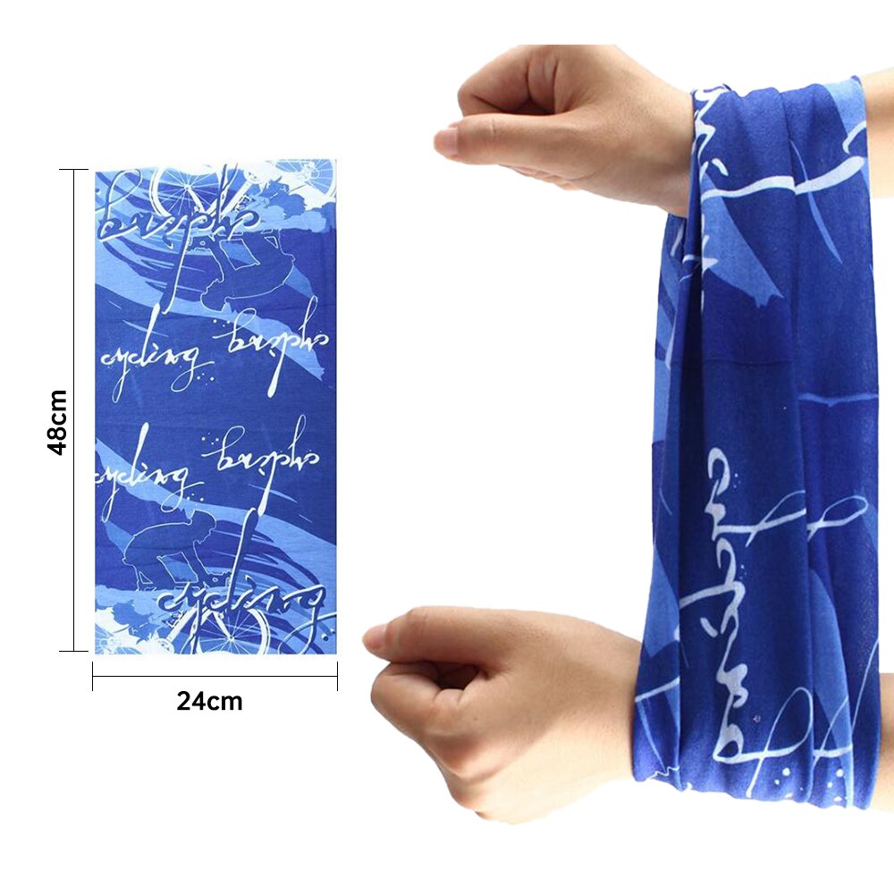 Outdoor Hiking Bandana Scarves Riding Camping Neck Gaiters Climbing Scarf Men Women Headwear Decorations Cover For Neck Bandanas