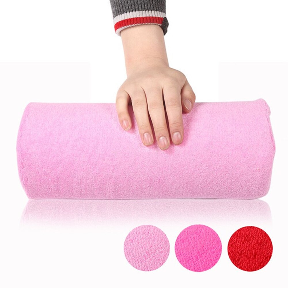 1 st Hand Roze Praktische Kussen Hand Rest Kussen Manicure Nail Art Care Salon Soft