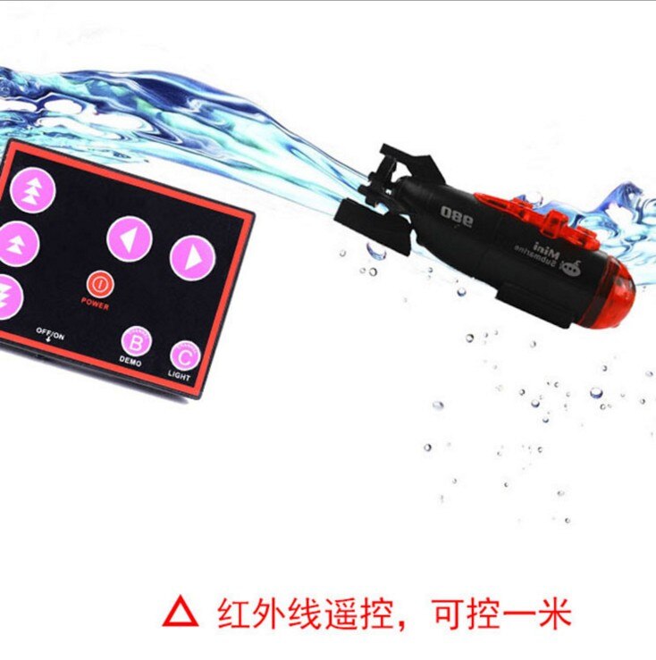 remote control submarine 3 channls Infrared rc submarine mini submarine toys For Children