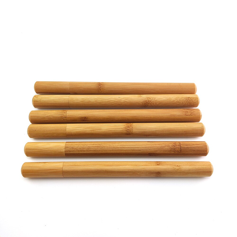 Natural bamboo drinking straw travelling set sisal hemp straws cleaning brush with organic bamboo straw tube carrying case