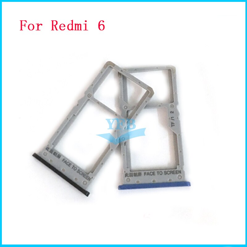 Sim Karten Adapter Für Xiaomi Redmi Hinweis 6 Pro Sim Tray Halter Reparatur Teile