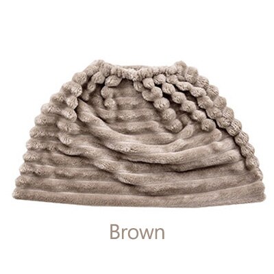 Dry Wet Dual-Purpose Lazy Sweep Cover Sweep Cover Cleaning Tools Flannel Absorbent Mop Cloth Cover Easy To Clean Glass Scrub: Brown