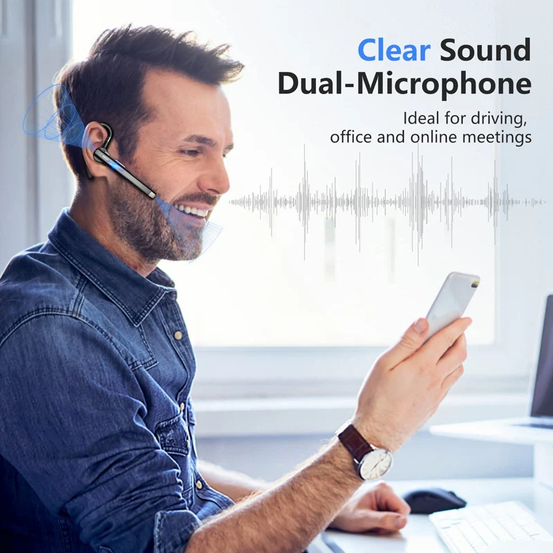 Auriculares inalámbricos con micrófono Bluetooth Fone De Ouvido Audifonos Con Microfono Auriculares Inalambicos Auriculares