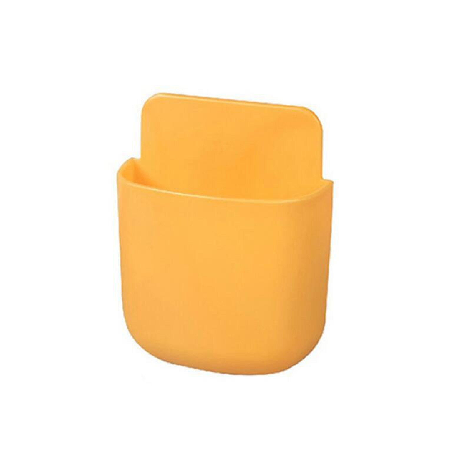 Storage box organizer Multi-functional sundries sorting box Mobile phone charging bracket wall-mount remote control storage box: YE