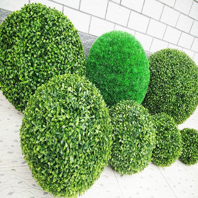 20cm tekokasvi pallo topiary joulu ulkoilu sisustus riippupallo hääjuhliin tee itse hotelli kotipiha puutarha sisustus pallo