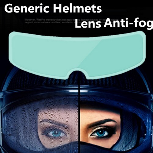 Auto Accessoires Interieur Helm Clear Anti-Fog Patch Film Universele Motorhelm Lens Fog Slip Films Helmen