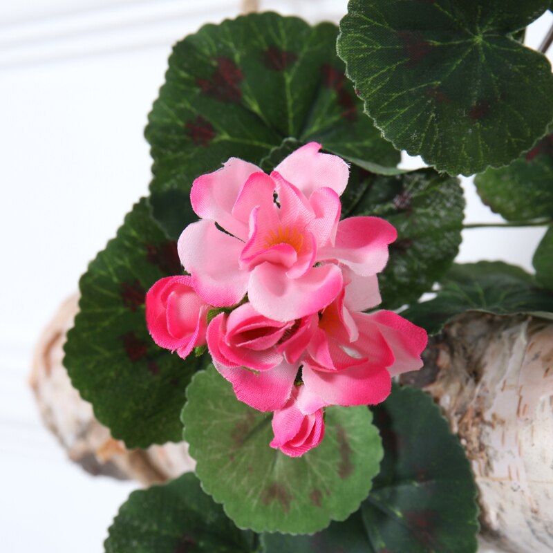 180cm silke begonia rose vedbend blomst vin kunstige blomster rattan til bue bryllup hjemme fest baggrund dekoration væghængende snor