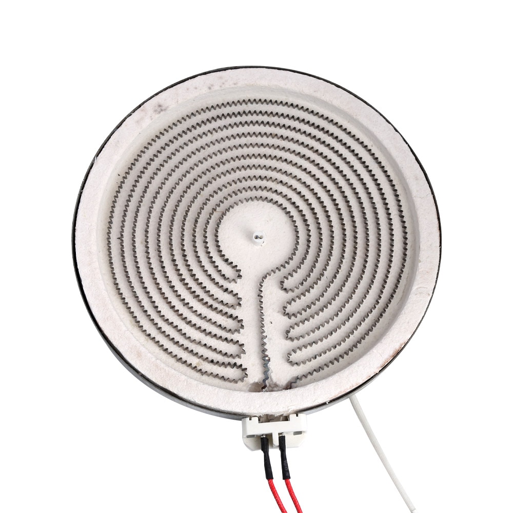 2000W 220V General Electric Ceramic Stove Heating Plate - Induction Cooker Heat Plate Parts with Cable Electrodes for Stove