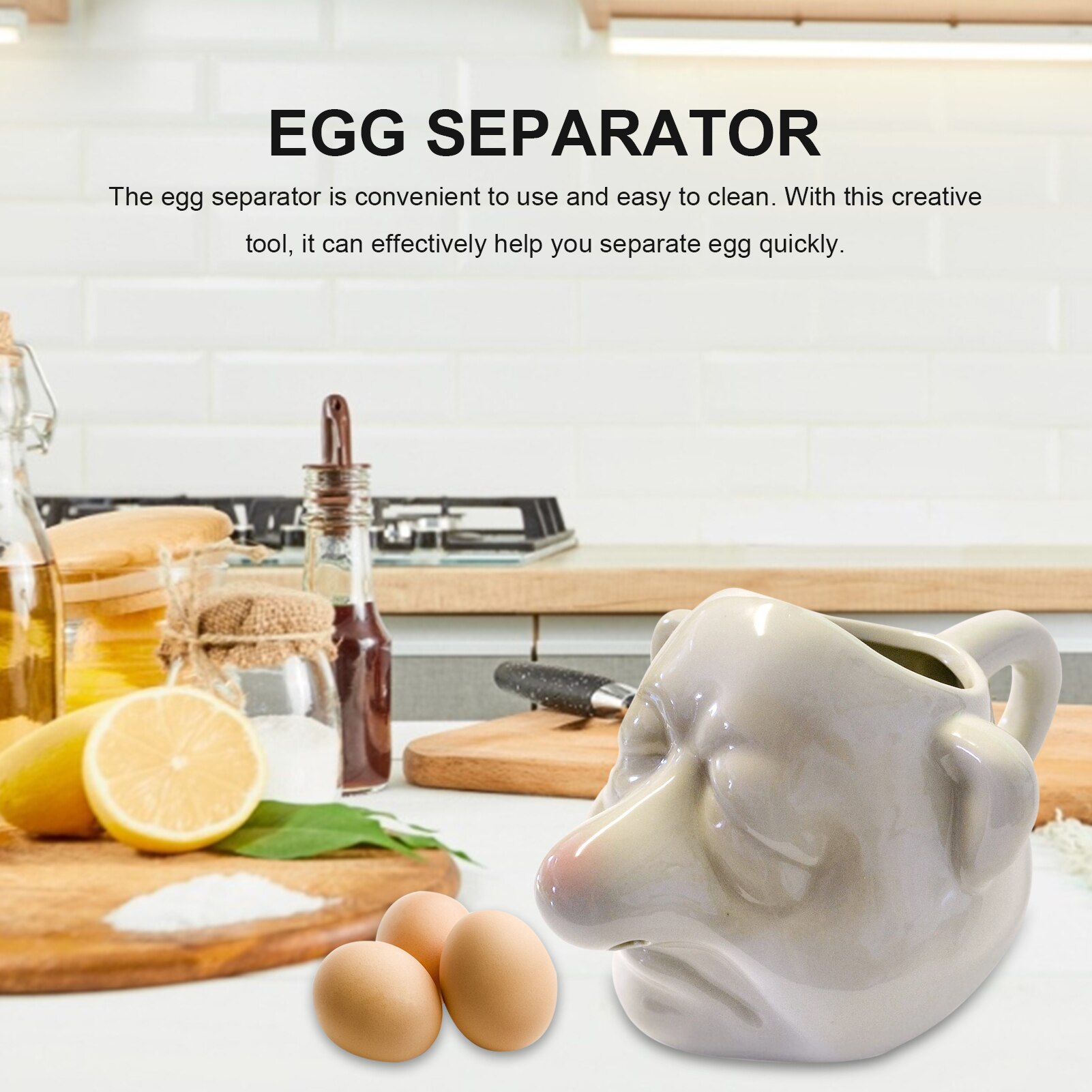 Keramische Eiwit Separator Fun Eigeel Separator Fi... – Grandado