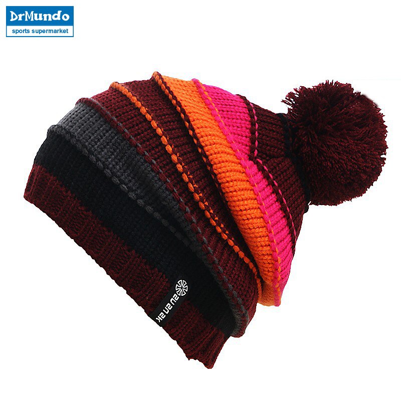 Gorros de Snowboard , lote de gorros de invierno para patinaje, gorros de esquí de punto, gorros y gorros para hombres y mujeres, gorras de Hip Hop