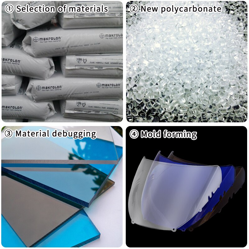 For Suzuki Bandit GSF 600 1200 GS500 GSX1100G VX800 ABS Motorcycle motorbike Windshield/Windscreen+screws Black