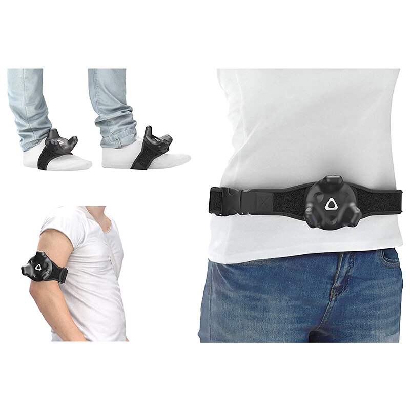Vr-tracking-gürtel und tracker-gürtel für htc vive system tracker-putter – verstellbare gürtel und riemen für die taille