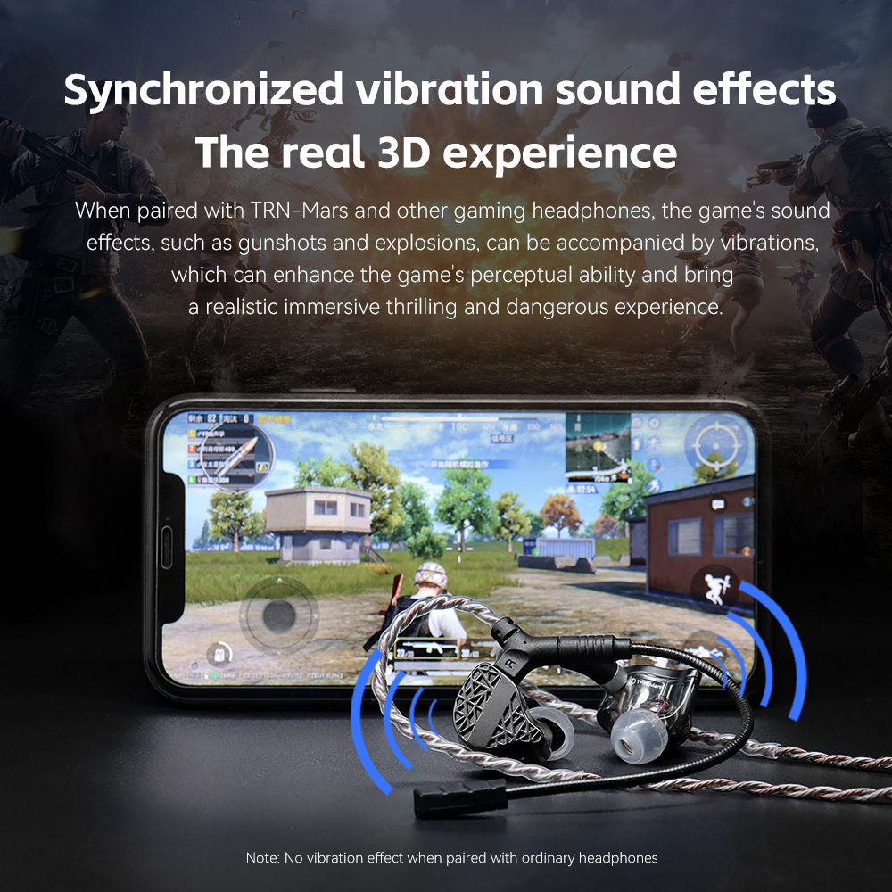 TRN RedChain Plus Gramr Gaming Earphone Upgrade Cable z odłączanym mikrofonem 3.5mm 1.2M/2M Headphone TRN Official Store