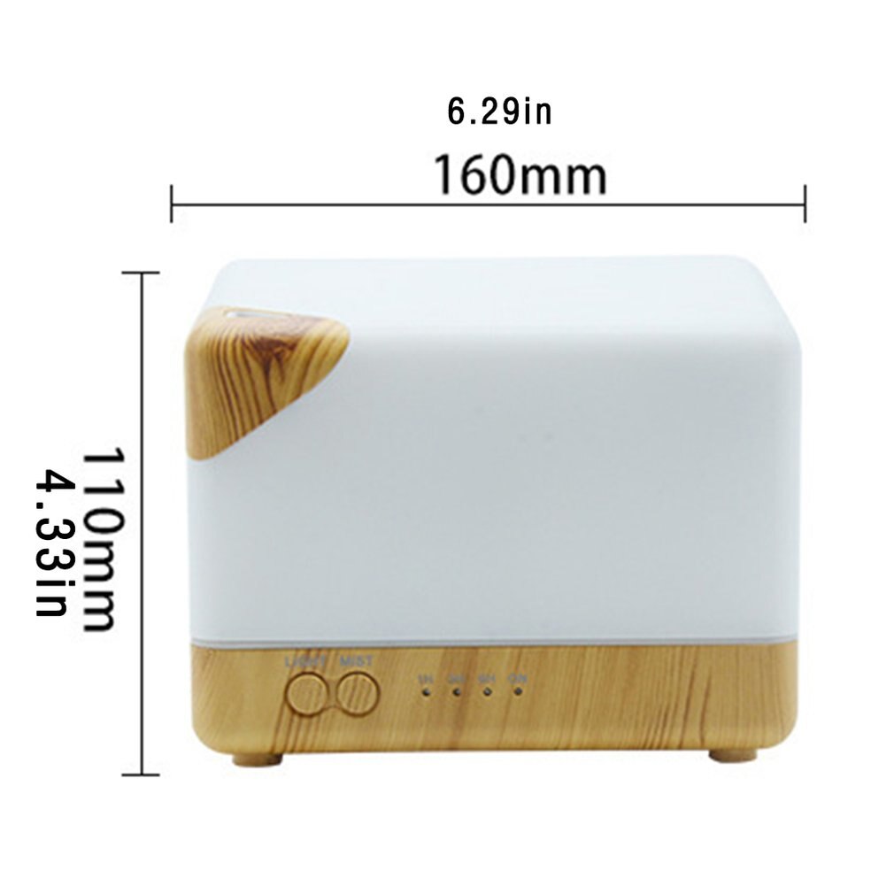 Large Capacity Humidifier Smart WIFI APP Remote Control Wood Grain Aromatherapy Humidifier Suitable For Hotel Home Showroom