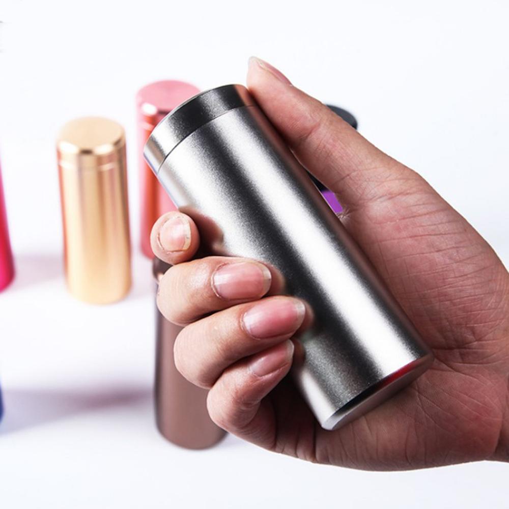 70ML/120MLAirtight Tea Canister Travel Loose Tea Caddy Metal Storage Bottle Kitchen Spice Coffee Powder Container Can