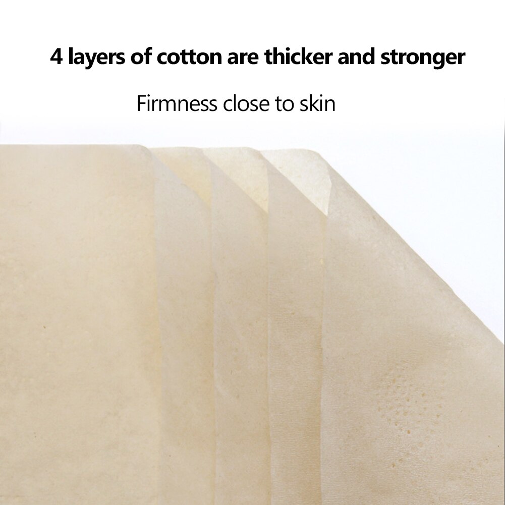 4 Layers Household Restaurant Bamboo Pulp Rolling Paper Thicken Tissue Paper for Kitchen Bathroom Accessories
