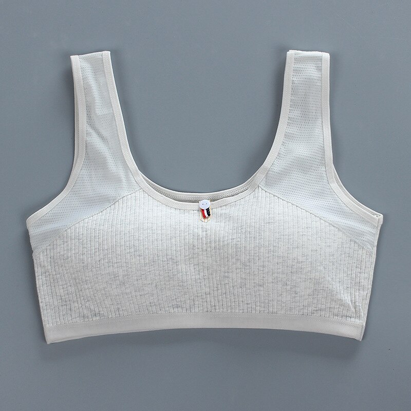 Reggiseno a rete in cotone estivo sottile reggiseno per ragazza intimo per bretelle stile gilet intimo ragazza adolescente 13-25Y: 2
