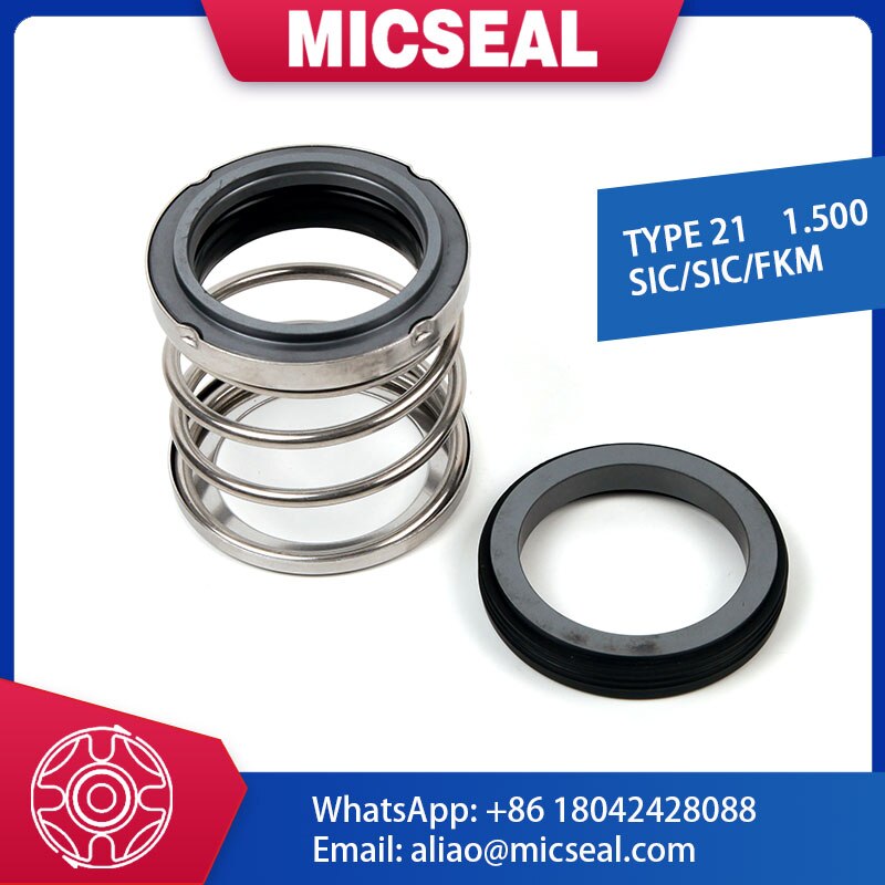 Mechanical Seal Type 21 - 1.500" SIC/SIC/FKM