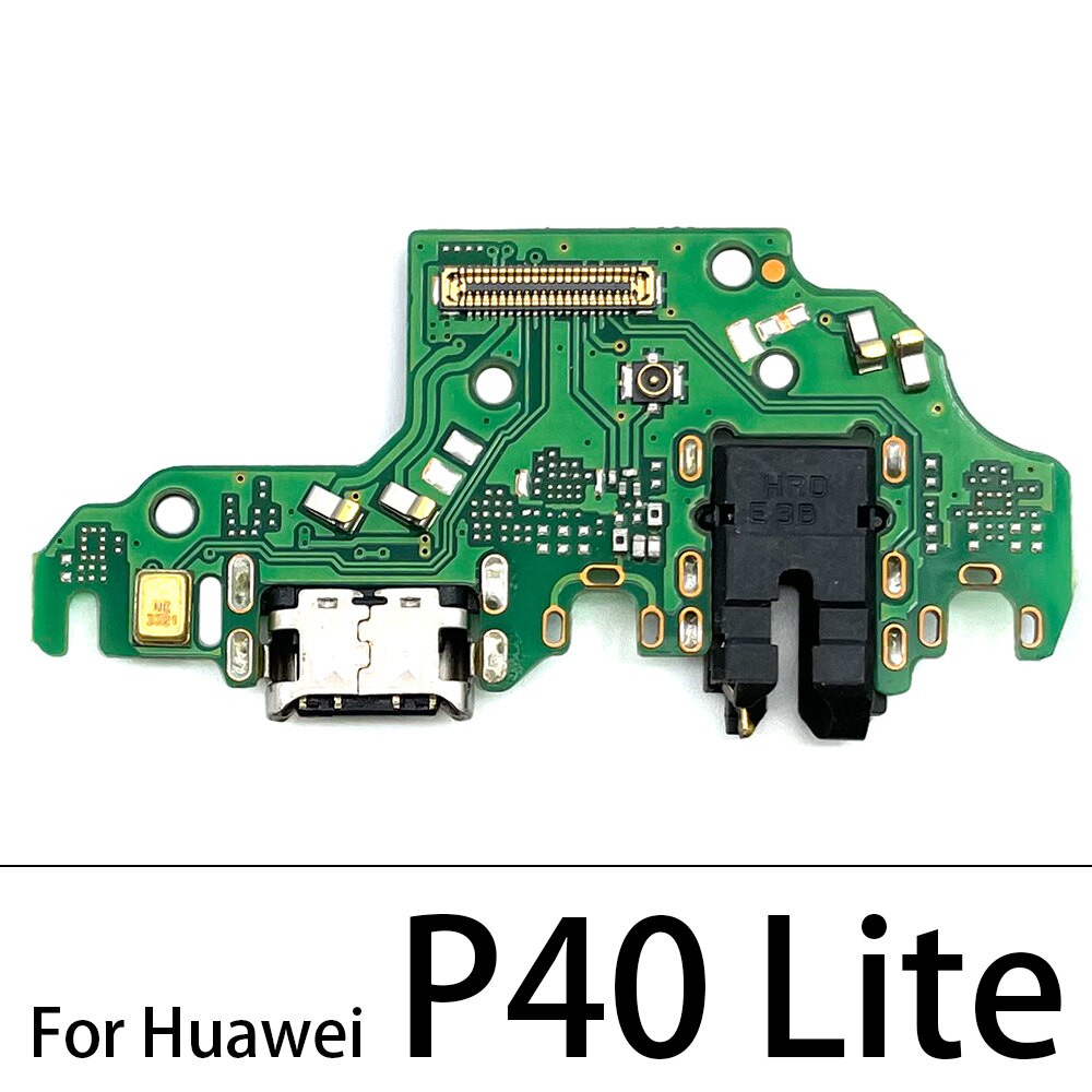 puerto de carga USB, cargador, conector, placa flexible para Huawei P9, P10, P20, P30, P40 Lite E Pro Plus: P40 Lite