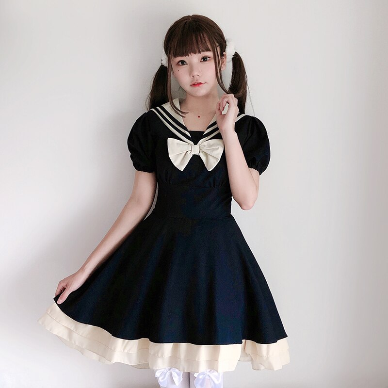 Precioso Vestido De Lolita De Estilo Kawaii Franc Grandado precioso-vestido-de-lolita-de-estilo-kawaii-franc-grandado